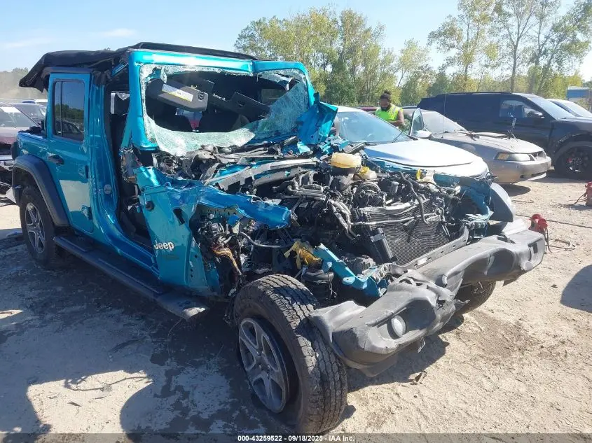 2019 JEEP WRANGLER UNLIMITED SPORT S 4X4