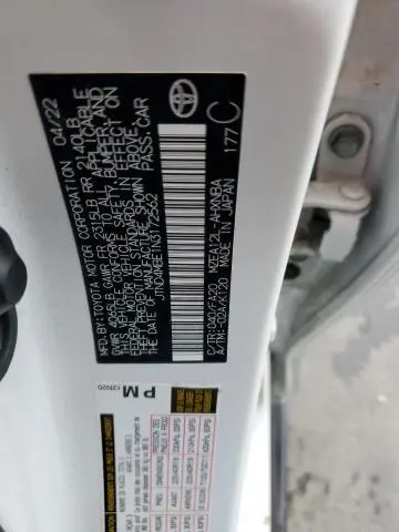 2022 TOYOTA COROLLA SE  