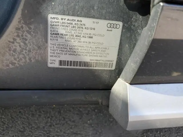 2018 AUDI Q5 PREMIUM