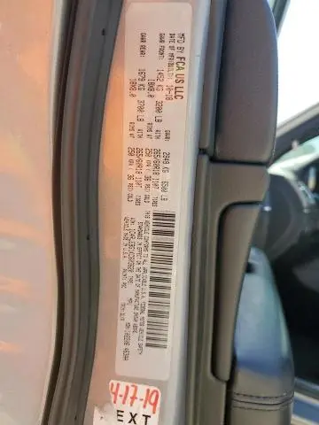 2019 JEEP GRAND CHEROKEE LIMITED  