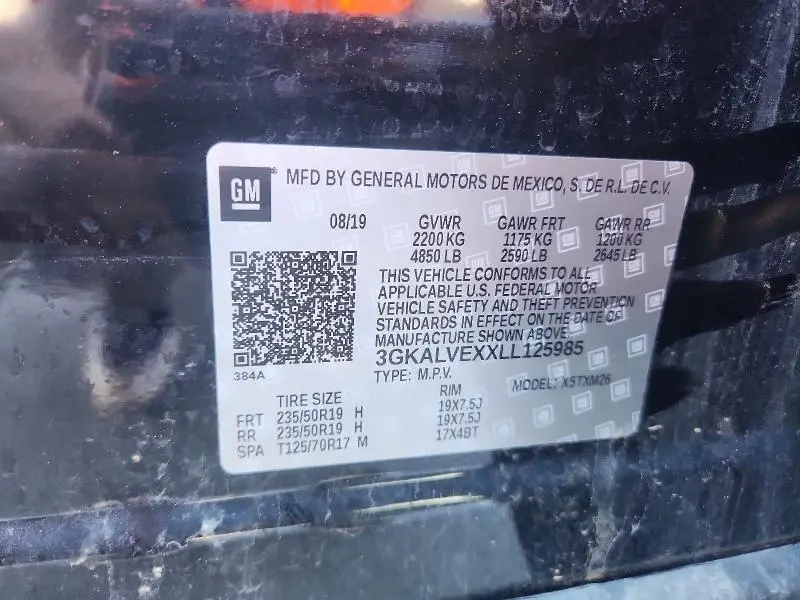 2020 GMC TERRAIN SLT  