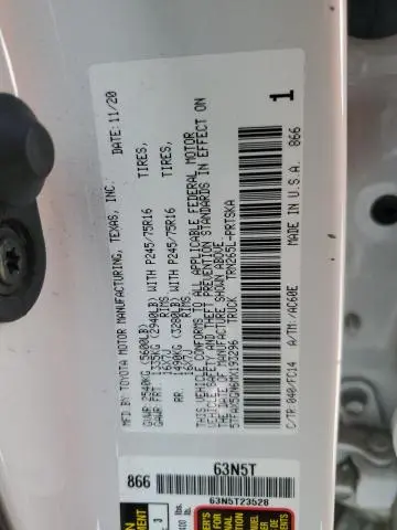 2021 TOYOTA TACOMA DOUBLE CAB  