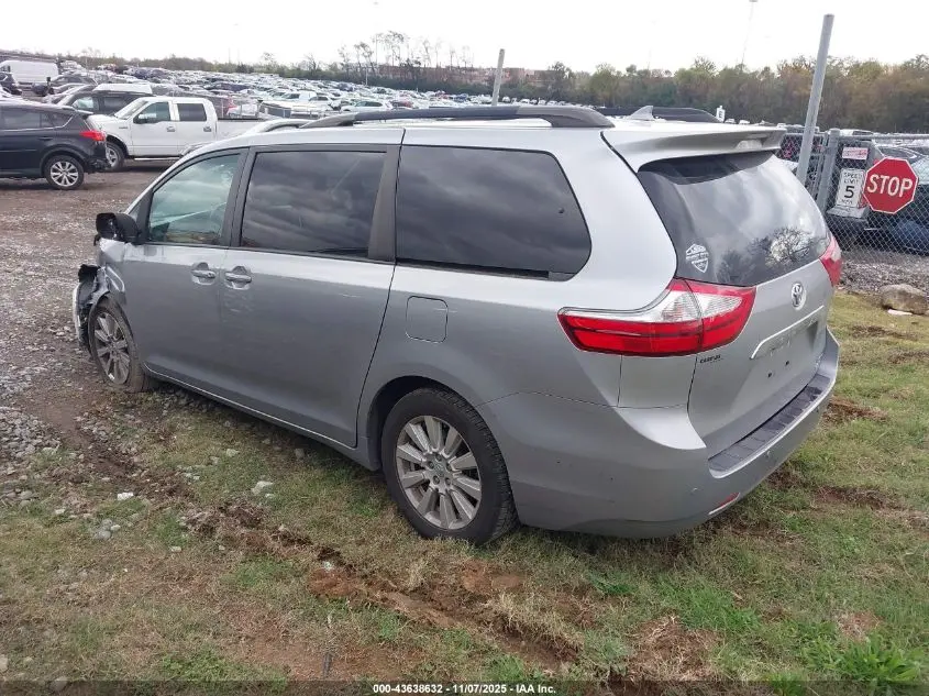 2017 TOYOTA SIENNA LIMITED PREMIUM 7 PASSENGER