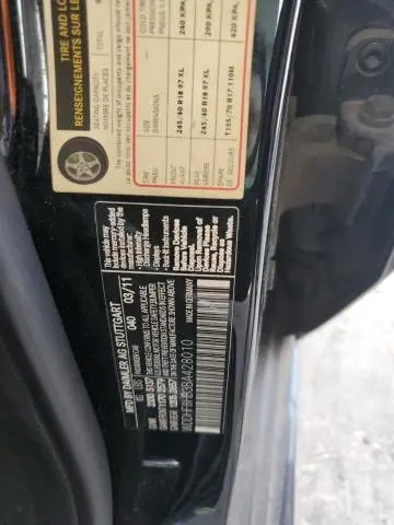 2011 MERCEDES-BENZ E 350 4MATIC  