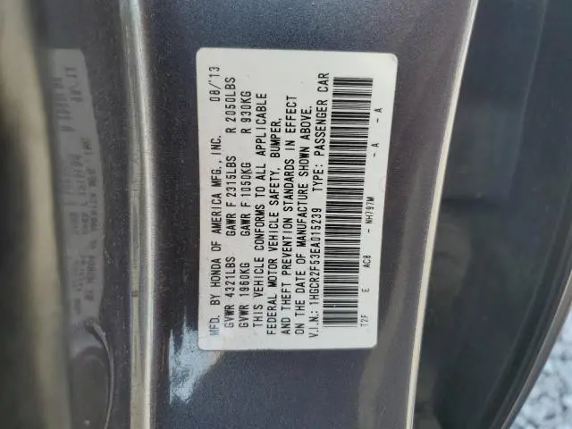 2014 HONDA ACCORD SPORT  