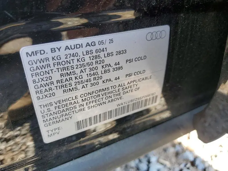 2025 AUDI Q4 E-TRON PREMIUM PLUS  