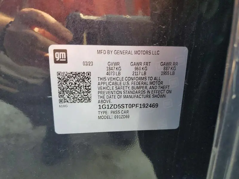 2023 CHEVROLET MALIBU LT  