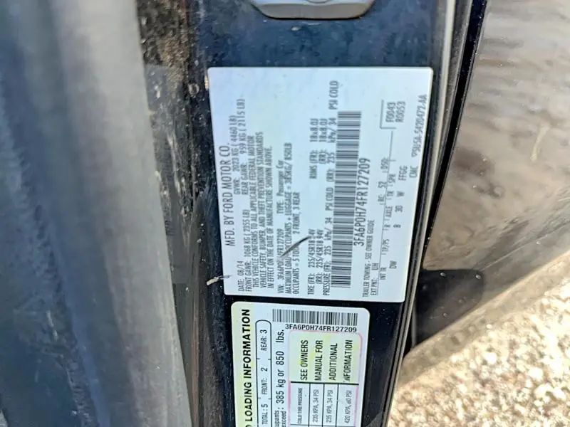 2015 FORD FUSION SE  