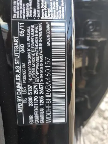 2011 MERCEDES-BENZ E 350 4MATIC  