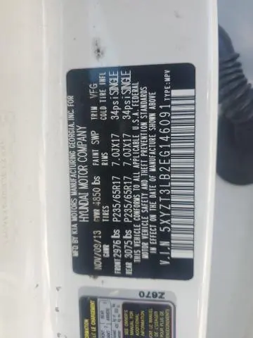 2014 HYUNDAI SANTA FE SPORT   