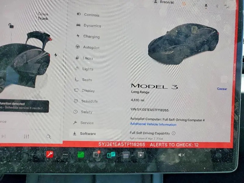 2026 TESLA MODEL 3   