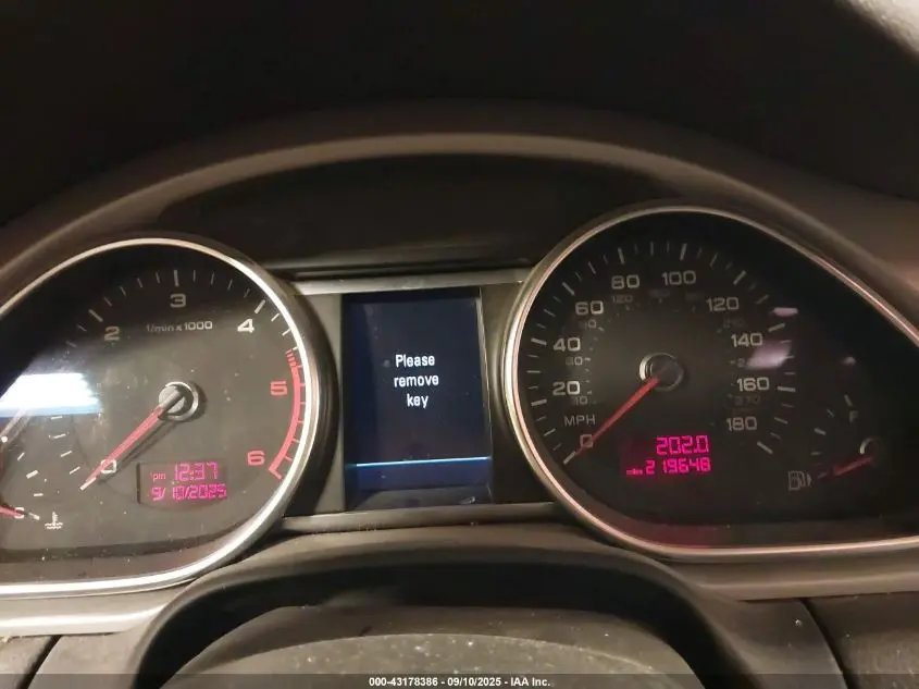 2010 AUDI Q7 3.0 TDI PREMIUM