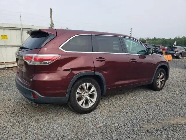 2014 TOYOTA HIGHLANDER LE  