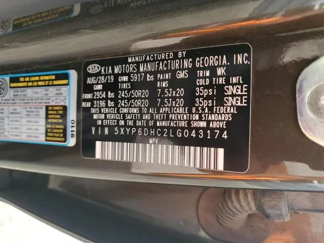 2020 KIA TELLURIDE S