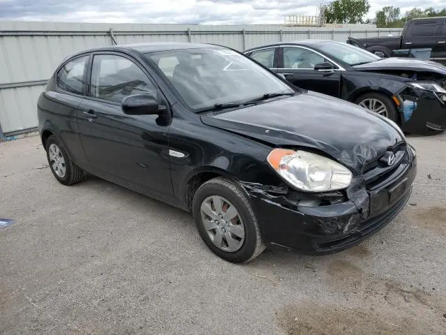 2010 HYUNDAI ACCENT BLUE  