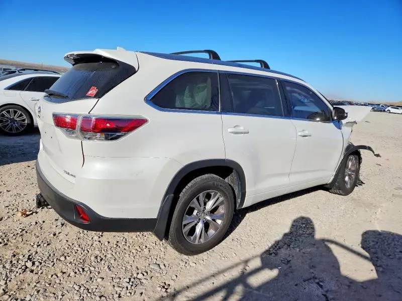 2015 TOYOTA HIGHLANDER XLE  