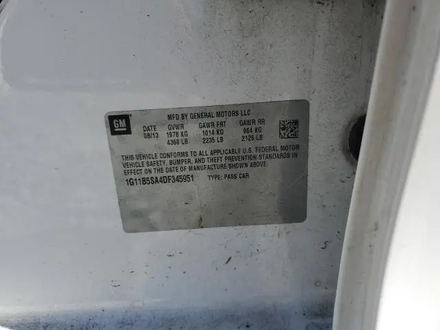 2013 CHEVROLET MALIBU LS