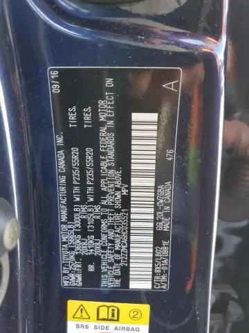 2017 LEXUS RX 350 BASE