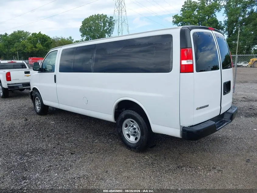 2021 CHEVROLET EXPRESS PASSENGER RWD 3500 EXTENDED WHEELBASE LS
