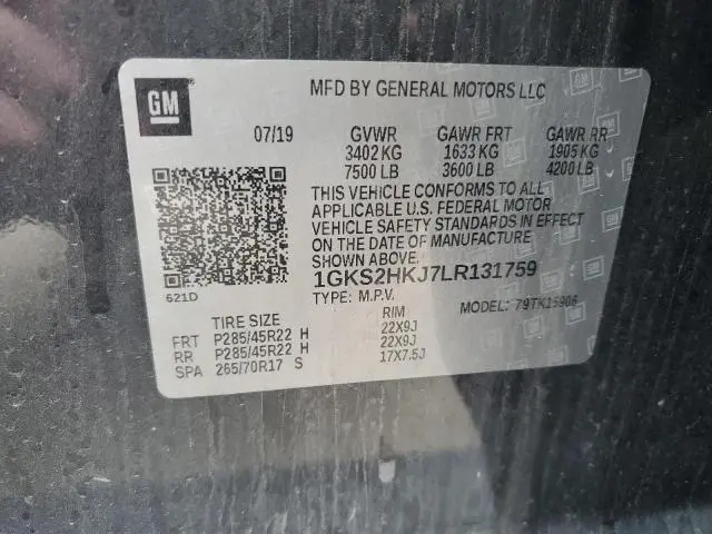 2020 GMC YUKON XL DENALI  