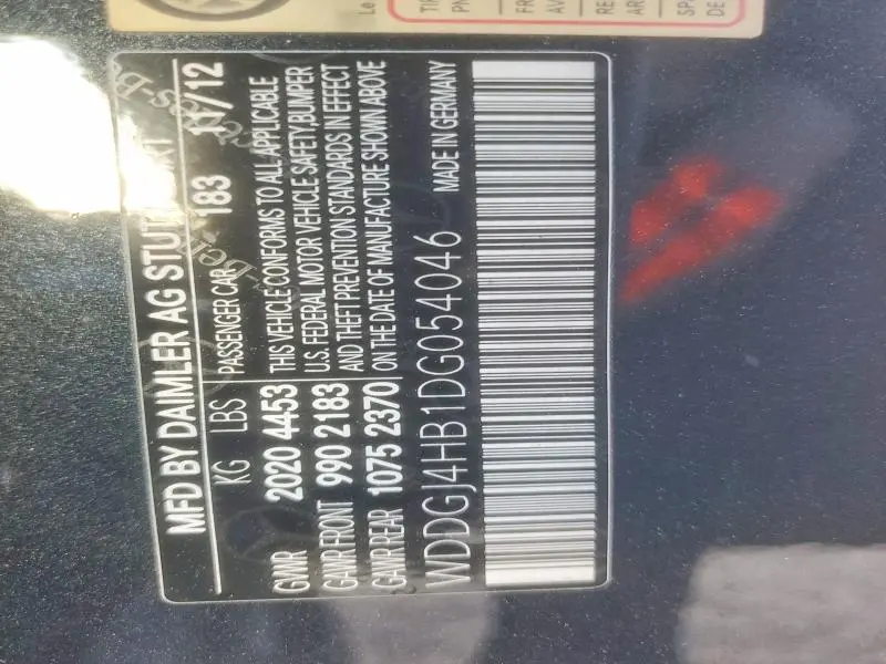 2013 MERCEDES-BENZ C 250  