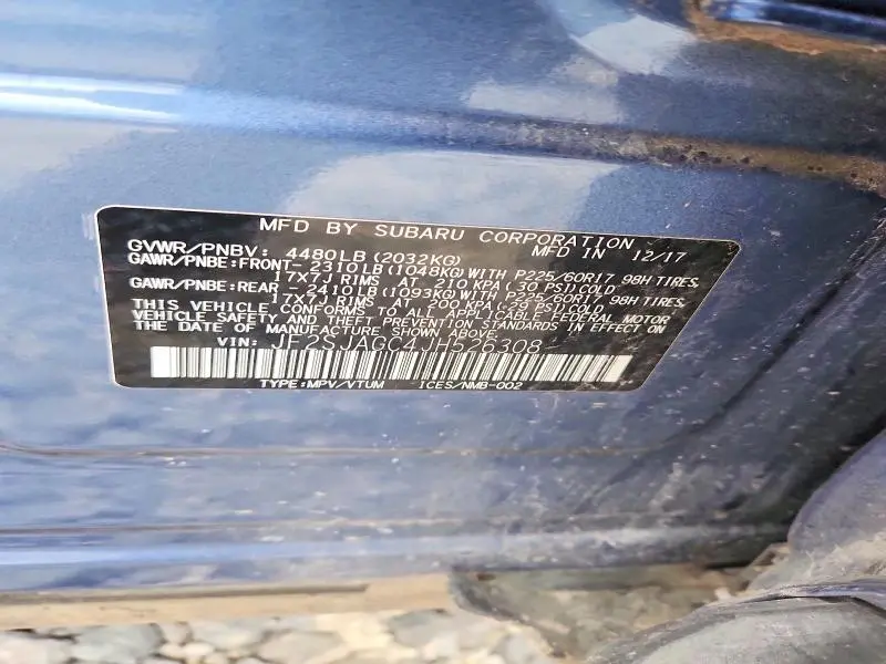 2018 SUBARU FORESTER 2.5I PREMIUM  