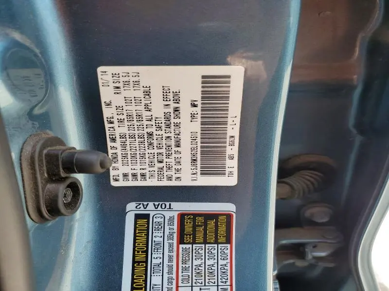 2014 HONDA CR-V EX  