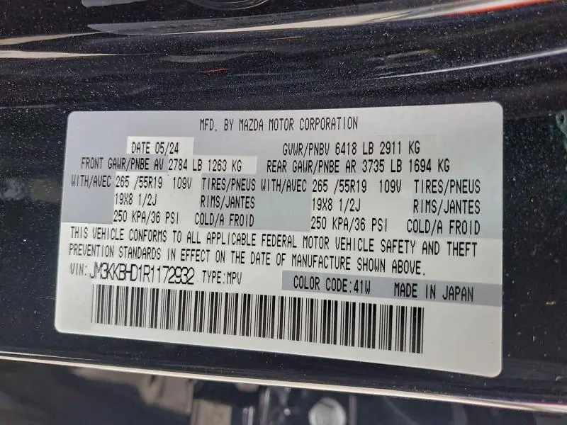 2024 MAZDA CX-90 PREFERRED  