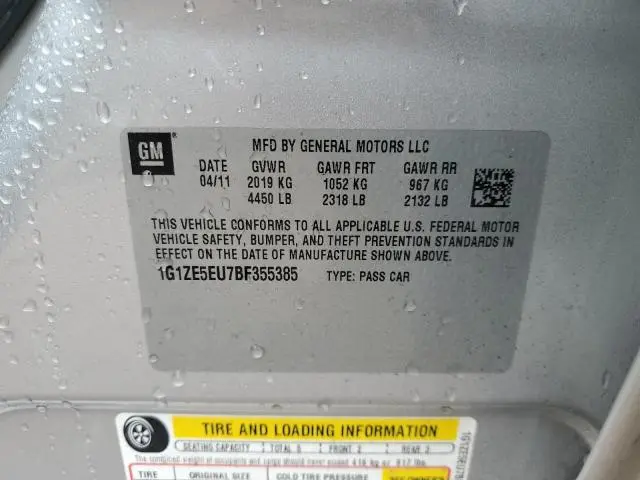 2011 CHEVROLET MALIBU LTZ  