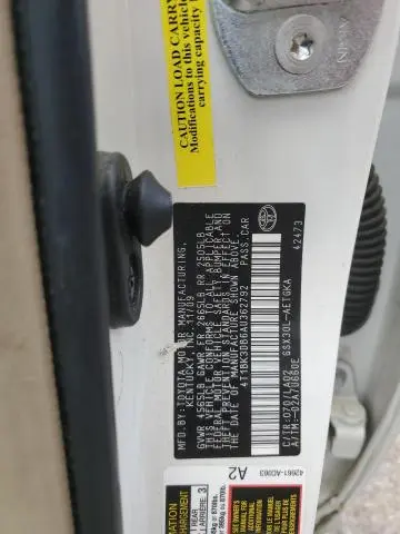 2010 TOYOTA AVALON XL  