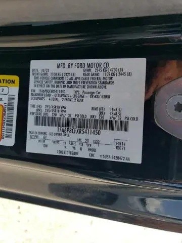 2024 FORD MUSTANG GT  