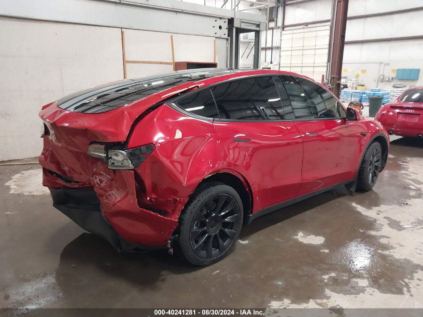 2021 TESLA MODEL Y LONG RANGE DUAL MOTOR ALL-WHEEL DRIVE