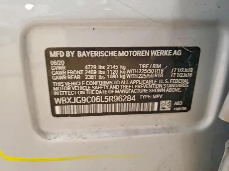 2020 BMW X1 XDRIVE28I  