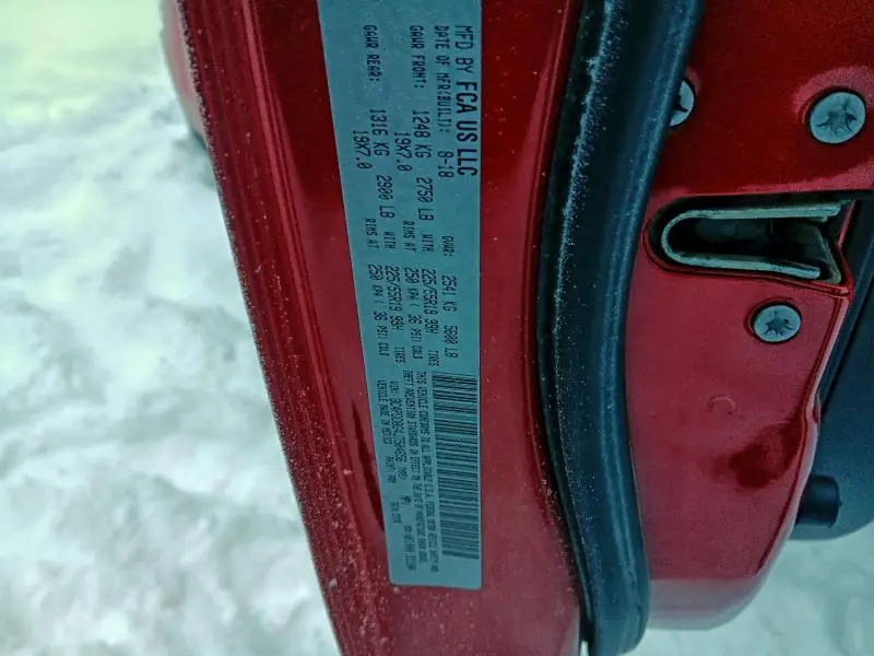 2018 DODGE JOURNEY SXT  