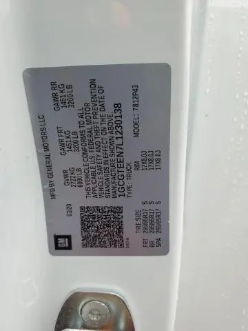 2020 CHEVROLET COLORADO ZR2  