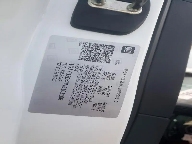 2022 CHEVROLET CORVETTE STINGRAY 2LT  