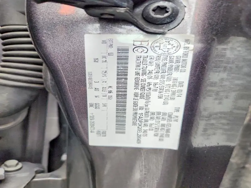 2014 FORD FOCUS SE  