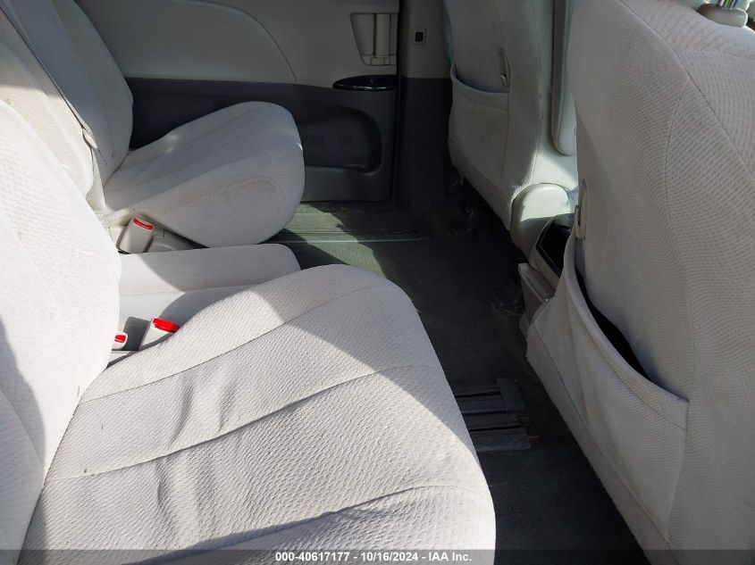 2014 TOYOTA SIENNA LE V6 8 PASSENGER