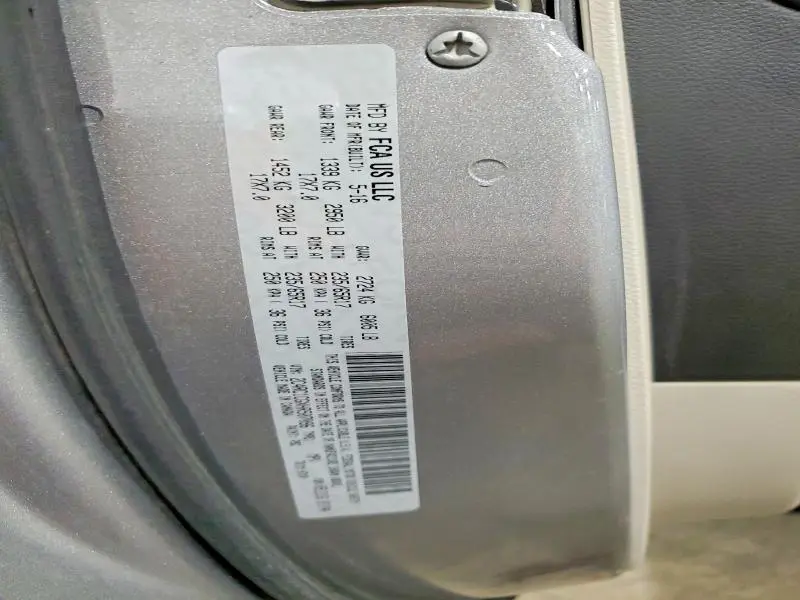 2017 CHRYSLER PACIFICA LX  