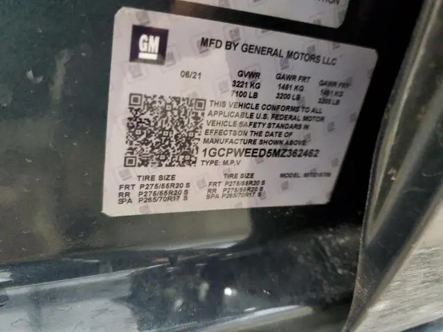 2021 CHEVROLET SILVERADO C1500 LTZ  