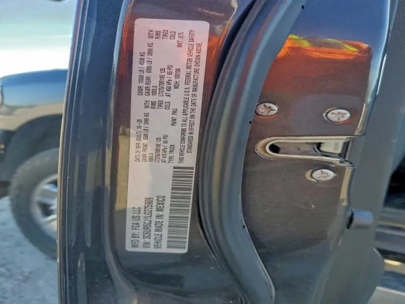 2020 RAM 2500 TRADESMAN  