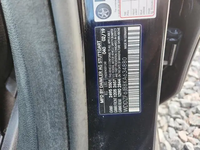 2019 MERCEDES-BENZ E 450 4MATIC  