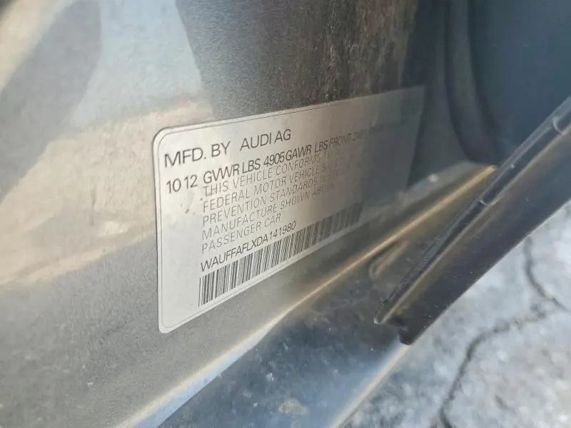 2013 AUDI A4 PREMIUM PLUS  