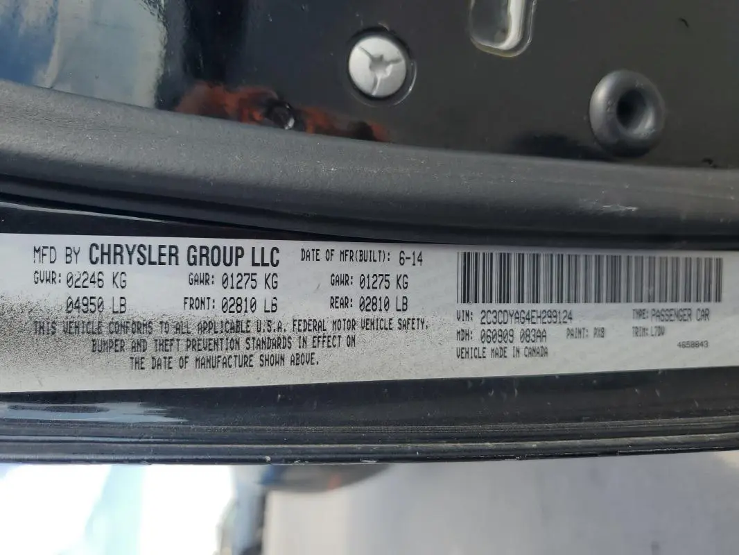 2014 DODGE CHALLENGER SXT  