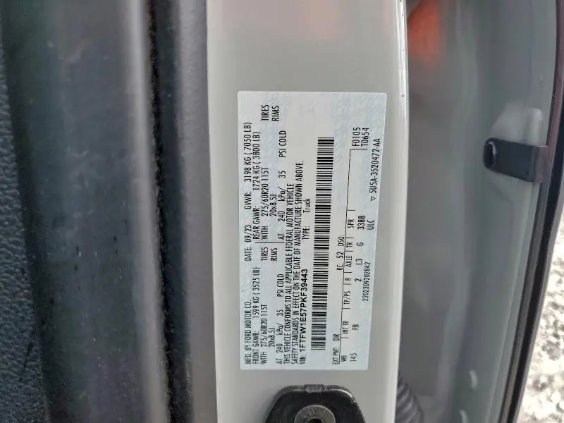 2023 FORD F150 SUPERCREW  