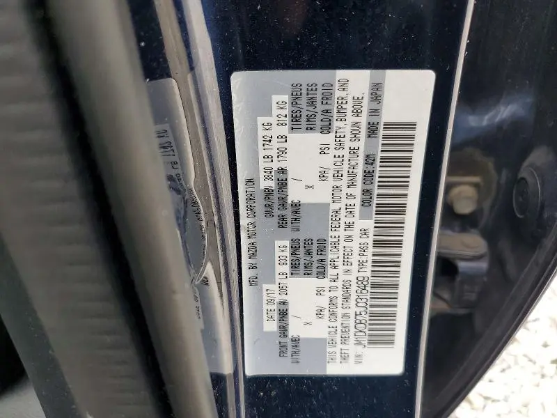 2018 MAZDA CX-3 SPORT  