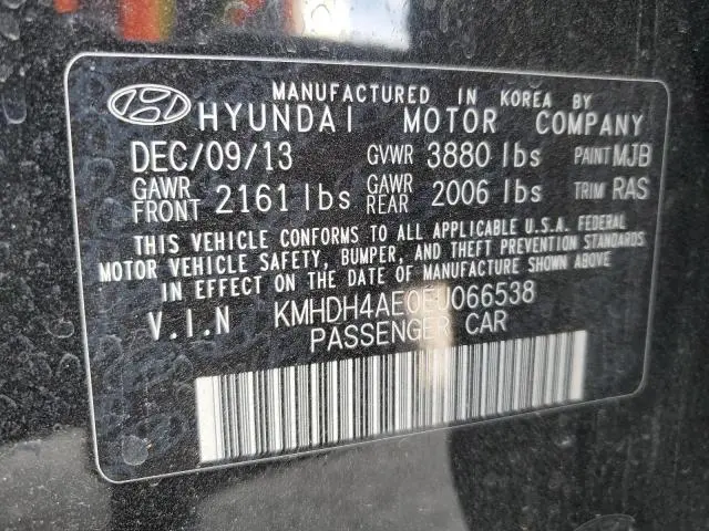 2014 HYUNDAI ELANTRA SE