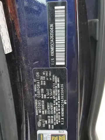 2018 KIA SEDONA LX  