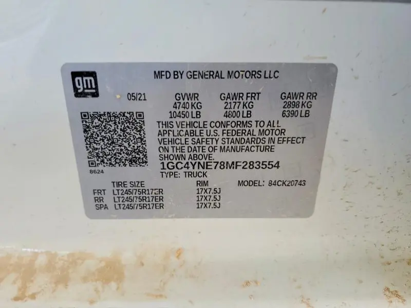 2021 CHEVROLET SILVERADO K2500 HEAVY DUTY LT  
