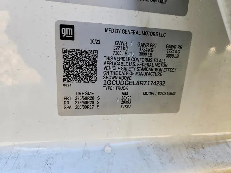 2024 CHEVROLET SILVERADO K1500 LTZ  